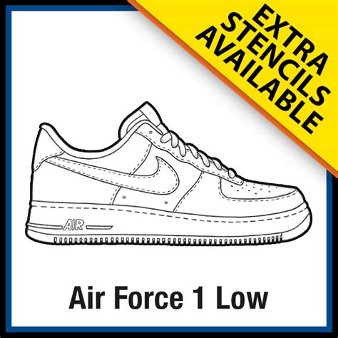 free air force 1 templates